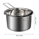 thumbnail image 2 of 1 juego de olla de doble caldera olla de chocolate de acero inoxidable olla de fusión de chocolate, 2 of 7