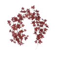 thumbnail image 1 of Guirnalda de hojas de arce artificiales, 1 unidad, 1,7 m, ratán de seda artificial, otoño, 1 of 5