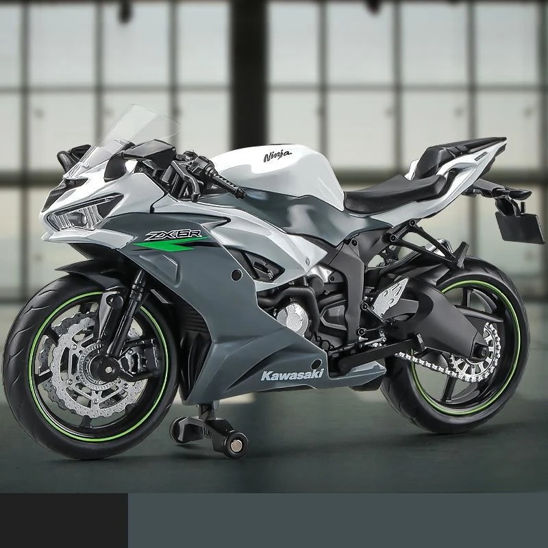 1:12 Kawasaki Ninja ZX-6R Motorcycle Toy 1:12 RMZ City Diecast