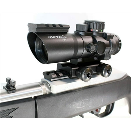 Ruger 10/22 Combo Sniper 4x32 Riflescope With 1022 Scope Mount And Rings (Best Ruger Mini 14 Scope)