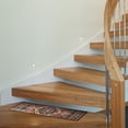 thumbnail image 4 of Elegante Juego De Alfombras Para Escaleras Con Estampado De Estilo Europeo. Alfombras Antideslizantes Y Duraderas Para Escaleras Interiores. Reducen El Ruido Y La Suciedad. Alfombras Decorativas Par, 4 of 7