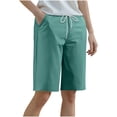 thumbnail image 1 of Pantalones Ligeros de Yoga para Mujeres de Cintura Alta Pantalones Cortos de Color Sólido, Uso Deportivo de Fitness Suave para Tenis Y Baile, 1 of 8