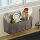 thumbnail image 1 of Organizador de almacenamiento, estante de ducha de pared, estante de baño, caja de plástico transparente para cepillos de dientes, adhesivo, apto para baño, cocina, armario, ducha., 1 of 5