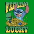 thumbnail image 2 of Boy's Lilo & Stitch Feeling Lucky Graphic T-Shirt, 2 of 4