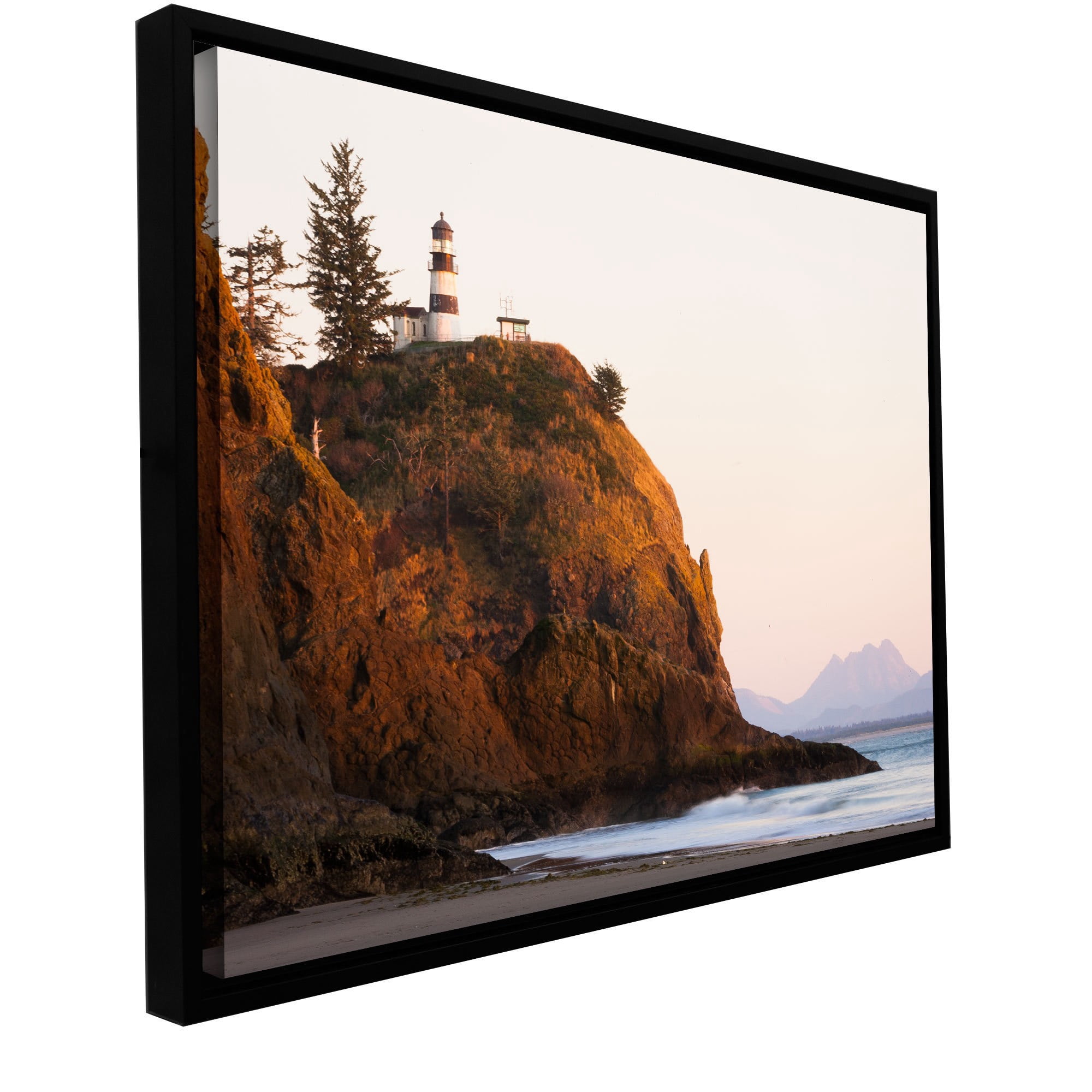 Cody York "Lighthouse" Floater-Framed Gallery-Wrapped Canvas