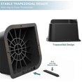 thumbnail image 5 of Bed Risers 3 Inch Heavy Duty, 4.8x4.8In Wide Opening Furniture Risers 4 Pack,Bed Lifts Risers for Sofa,Bed Frame,Tables, 5 of 5