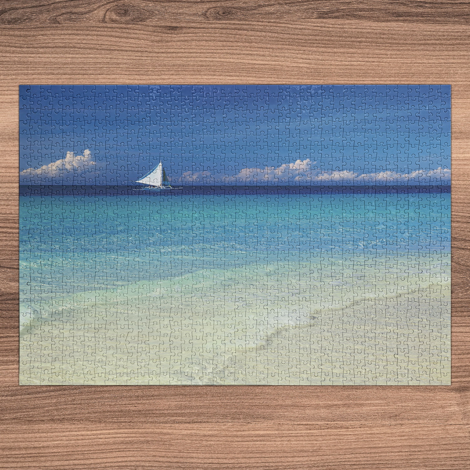 Amelia 30 Pieces Personalised Jigsaw Puzzle Mermaid Sea Nautical 