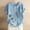 Light Blue, variant on Women's T-Shirts Sevevn Fashion Woman Rounk Neck Short Sleeve Blouse T-Shirt Printing Loose