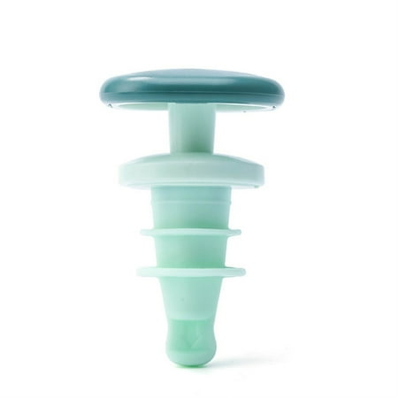

Linyer 2 Pieces Kitchen Silicone Juice Wine Leakproof Bottle Covers Cafe Stopper Party Vacuum Washable Bottles Cap Accessories Green