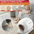 thumbnail image 6 of Self-Cleaning Litter Box, Automatic Cat Litter Box with APP Remote Monitoring, Not Disturb Mode, 65+9L Large Capacity for Multiple Cats, Safety Protection Sensor & Odor Isolation, 6 of 12