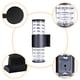 thumbnail image 5 of Pantalla De Plástico De Aluminio Impermeable Lámparas De Pared Led Lámpara De Pared Ip65 Enchufe Exterior E27 sonducket HA025950-02, 5 of 6