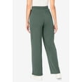thumbnail image 2 of Woman Within Plus Size Tall Knit Pull-On Drawstring Cargo Pants, 2 of 3