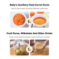 thumbnail image 3 of Batería de Cocina Picadora de ajo de 900 mlpicadora manual portátilherramienta de cocina (azul) Wdftyju Libre de BPA, 3 of 7