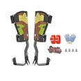 thumbnail image 1 of yuksok Tree Climbing Spike Set for Jungle Survival Mountaineering Outdoor Adventure 2 spikes, 1 of 9