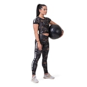 NEBBIA Crop Top Active Black 568