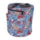 thumbnail image 3 of Bolsa De Tejer Gran Capacidad Portátil Ligero Fácil De Llevar Bolsa De Almacenamiento De Hilo De Ganchillo Simple Y Práctica(Flor de estilo retro étnico), 3 of 5