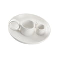 thumbnail image 4 of Quemador de incienso para meditación, decoración del hogar, portavelas portátil resistente, varilla de incienso Blanco, 4 of 9