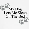 thumbnail image 3 of CafePress - My Dog Lets Me Sleep On The Bed Long Sleeve T Shir - Unisex Cotton Long Sleeve T-Shirt, 3 of 4