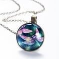 thumbnail image 6 of Dragonfly Necklace Personalized Custom Photo Round Pendant Adjustable Stainless Steel Necklaces with Gift Box for Men Women Mothers Valentine's Jewelry Gift, 6 of 6