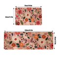 thumbnail image 2 of Retro Floral Floormat Classic Floral Design For Kitchen Living Room Bedroom For Daily For Giving, 2 of 3