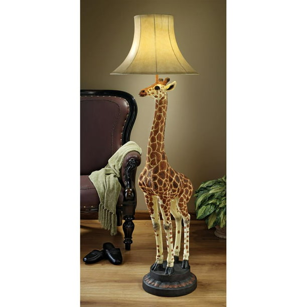 Design Toscano Ky07926 Heads Above Giraffe Floor Lamp, Giraffe 5 Light Floor Lamp Shades