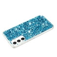 thumbnail image 5 of For Samsung Galaxy A05S Case,Cute Glitter Bling Twinkle Stardust with Drop Protection Shockproof Soft TPU Slim Flexible Phone Case Girls/Women Protective case for Samsung A05S,Blue, 5 of 6