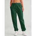 thumbnail image 3 of XINQIHANG Pantalon de Jogging Décontracté en Molleton pour Femmes Taille Haute, 3 of 6