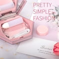 thumbnail image 2 of Color Sparkles Contact Lens Care Vision Care Nobleness Cute Contact Lens Cases Contact Lens Set Contact Lens kit Set Colored Contact Lenses for Women (Pink), 2 of 7