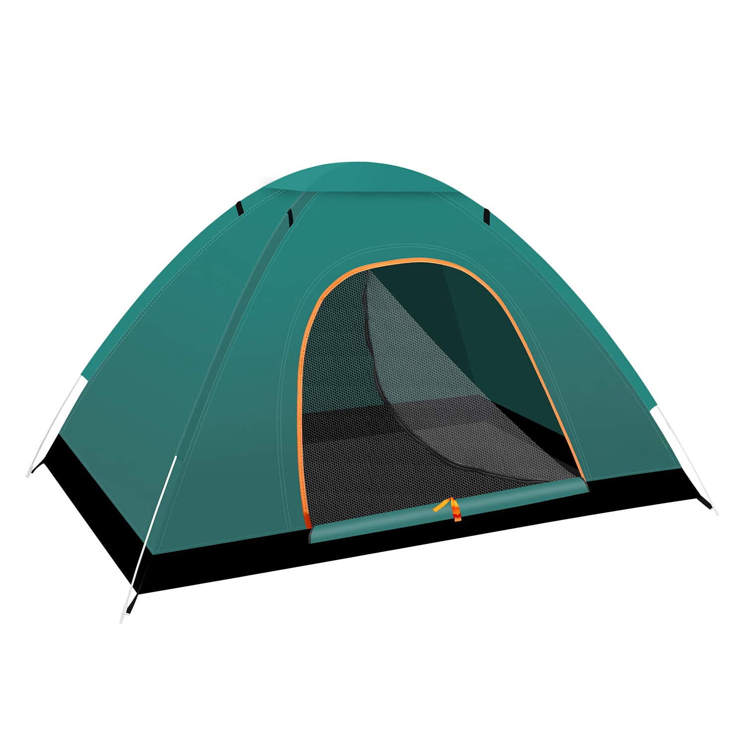 2-Person Dome Tent,Easy Set Up Shelter with Rain Fly & Carry Bag for Camping, Beach, Backpacking, Hiking