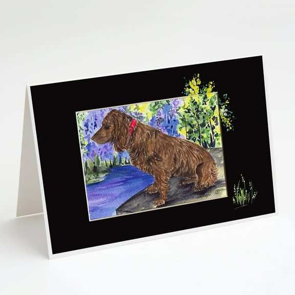Boykin Spaniel Greeting Cards and Envelopes Pack of 8