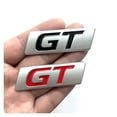 thumbnail image 2 of 3D Metal Chrome Black Logo GT Emblem Car Trunk Badge For Sticker Accessories, 2 of 6