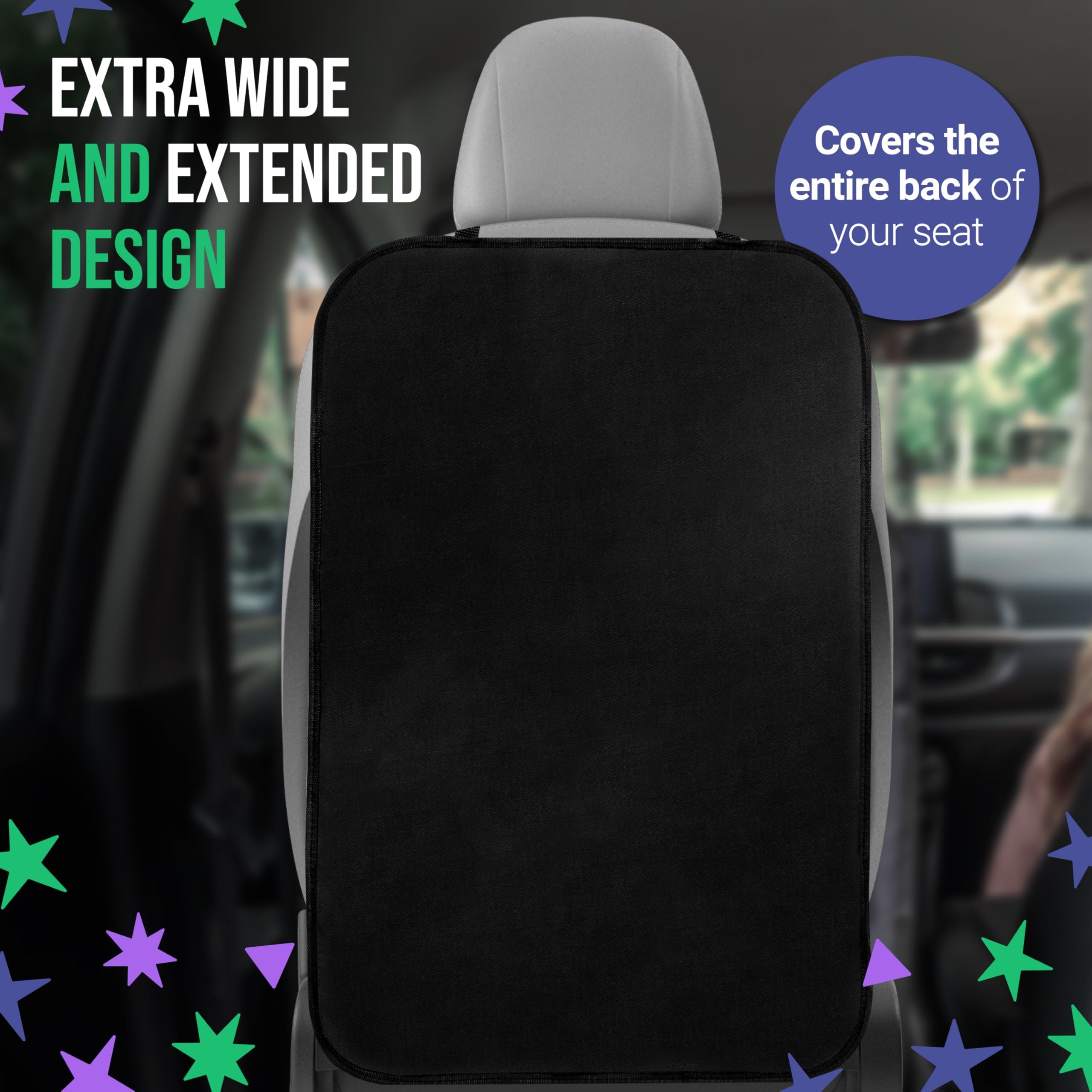 Todays Kids Kick Mats Back Seat Protector, 2-Pack photo 8