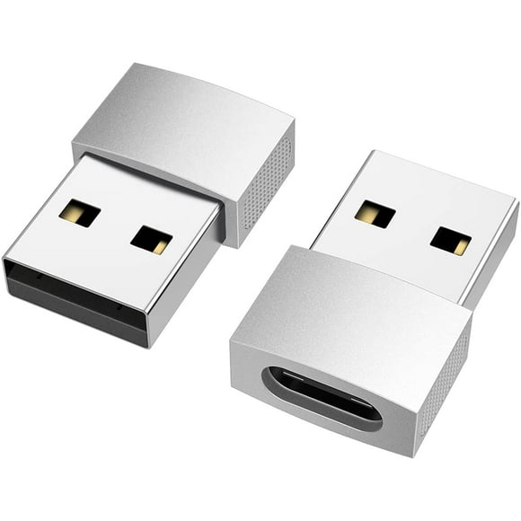 USB C Female to USB Male Adapter (2 Pack), USB-C Female to USB Male Adapter, USB