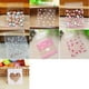 thumbnail image 4 of 50/100 piezas de bolsas de plástico con forma de corazón, pequeñas bolsas de plástico autoadhesivas para envolver pasteles, galletas, suministros para fiestas, festivales, 7 x 7 cm, 4 of 5