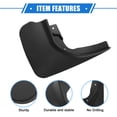 thumbnail image 4 of Mud Flaps Kit Compatible for Ford Explorer 2011-2019 Quality Plastic Black Front and Rear Splash Guards, 4 of 6