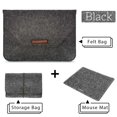 thumbnail image 1 of Funda de fieltro de lana para ordenador portátil, funda de 11, 12, 13 y 15 pulgadas para Macbook Air Pro, MateBook con alfombrilla de ratón o Power Mini-Pack de regalo Fivean unisex, 1 of 2