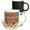 Multicolor, variant on 3drose, Usa, New Mexico,wildlife Refuge. Sandhill Cranes and Snow Geese., 11oz Two-tone Black Mug