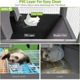 thumbnail image 3 of Aivituvin Ferret Cage Chinchilla Cage for Rat,Lizard,Squirrel, Chameleon,Gerbils and Other Small Animals, 3 of 7