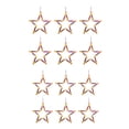 thumbnail image 2 of Cadena de luces de cortina ANGGREK LED Forma de pentagrama 12 piezas, 2 of 8