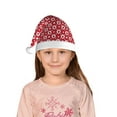 thumbnail image 5 of Haiem Ladybugs And White Dots Pattern Santa Hat Confortable Velvet Christmas Hat for Christmas Party Favors Fit for Adults and Kids, 5 of 6