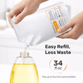 thumbnail image 5 of kosmatology® Orange Organic Foaming Hand Soap Refill | Moisturizing Hand Wash | Clean Ingredients, Infused with Essential Oils | 34 fl oz, 5 of 9