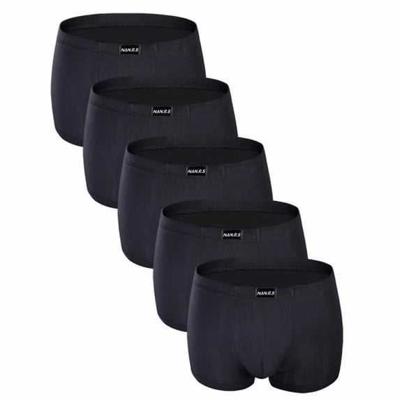 Xmarks Men's Breathable Modal Microfiber Trunks Underwear Covered Band Multipack