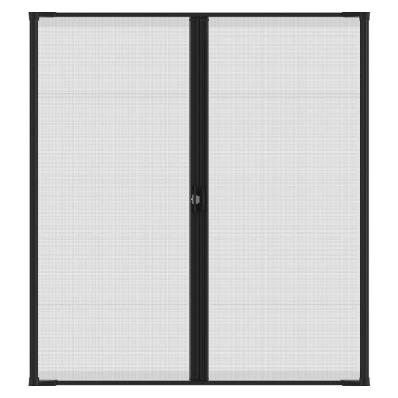 Puerta mosquitera retráctil Brisa Double Black EZ-Glide de Larson