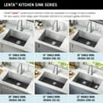 thumbnail image 2 of Delta 953034-32S Lenta 32-Inch Undermount Stainless Steel Single Bowl Kitchen Sink, 2 of 7