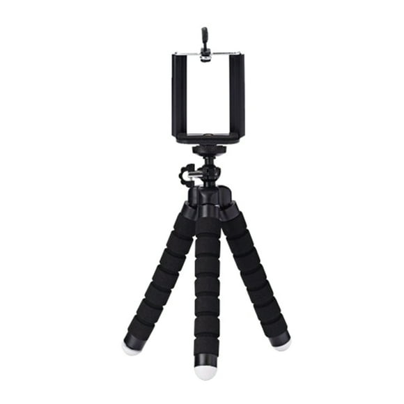 Graflsoa Trépied Universel Flexible à 360° avec Vis 1/4 pour Appareil Photo et Téléphone, Conception Antidérapante, Prise de Vue Multi-Angle, Options Noir/rouge/bleu, Léger et Portable