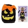 thumbnail image 4 of Halloween Dog Shirt Pumpkin Ghosts Pet Shirt Halloween Party Cosplay Clothes Halloween Dog Shirt Cute Pumpkin Ghosts Soft Elastic Pet Cosplay Clothes For Small Medium Dogs Cats, 4 of 8