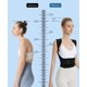 thumbnail image 3 of Corrector de postura para la espalda para mujeres y hombres, soporte lumbar para la espalda, soporte de postura para los hombros para mejorar la postura y aliviar el dolor de espalda, 3 of 7