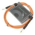 thumbnail image 1 of Musical Instrument Cable, Straight Head Stable Guitar Wire Less Interference  For Electronic Equipments Yellow,Green,Orange,Red,White, 1 of 8