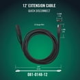 thumbnail image 2 of Cable de extensión Battery Tender de 12 pies SAE para cargador, 2 of 8