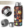 thumbnail image 2 of 20 Oz Fall Pumpkins Leaves Pattern Coffee Tumbler Double Wall Insulated Stainless Steel Water Bottle | Metal Reusable Thermoses Flask with Cup Cap | Leak & Sweat Proof with Anti-Dust Lid, 2 of 7